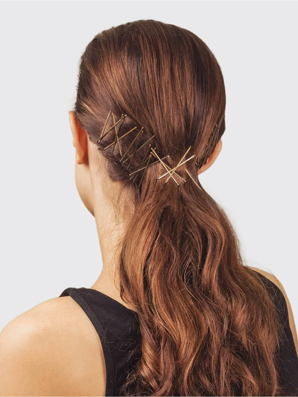 KITSCH 45pc Brown Essential Bobby Pins